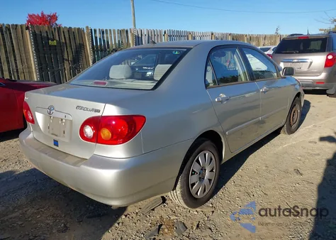 2003 Toyota Corolla Le from USA, damaged, VIN JTDBR32E532015353